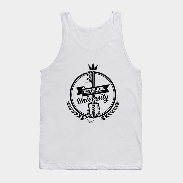 Keyblade University Tank Top by lilyakkuma